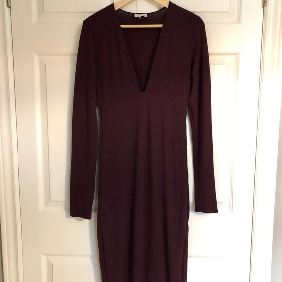 Aritzia Wilfred Free Abby Midi Dress (Size M) - Picture 1 of 3
